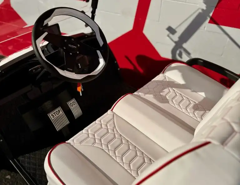 custom golf cart seating