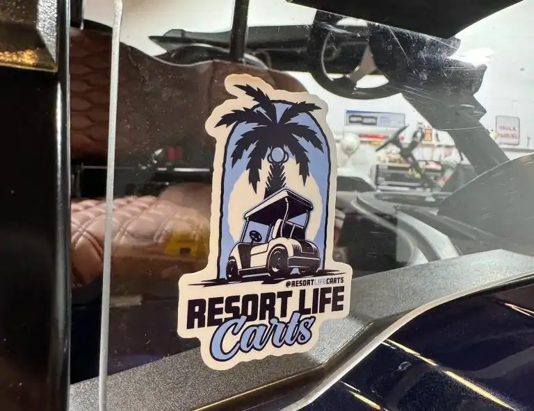 golf cart branding in california - bullard