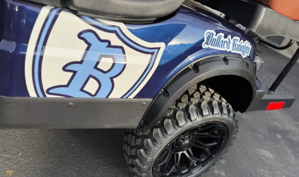 customized golf cart in california for bullard