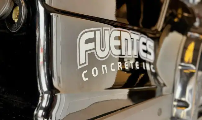 custom branded golf cart for Fuentes