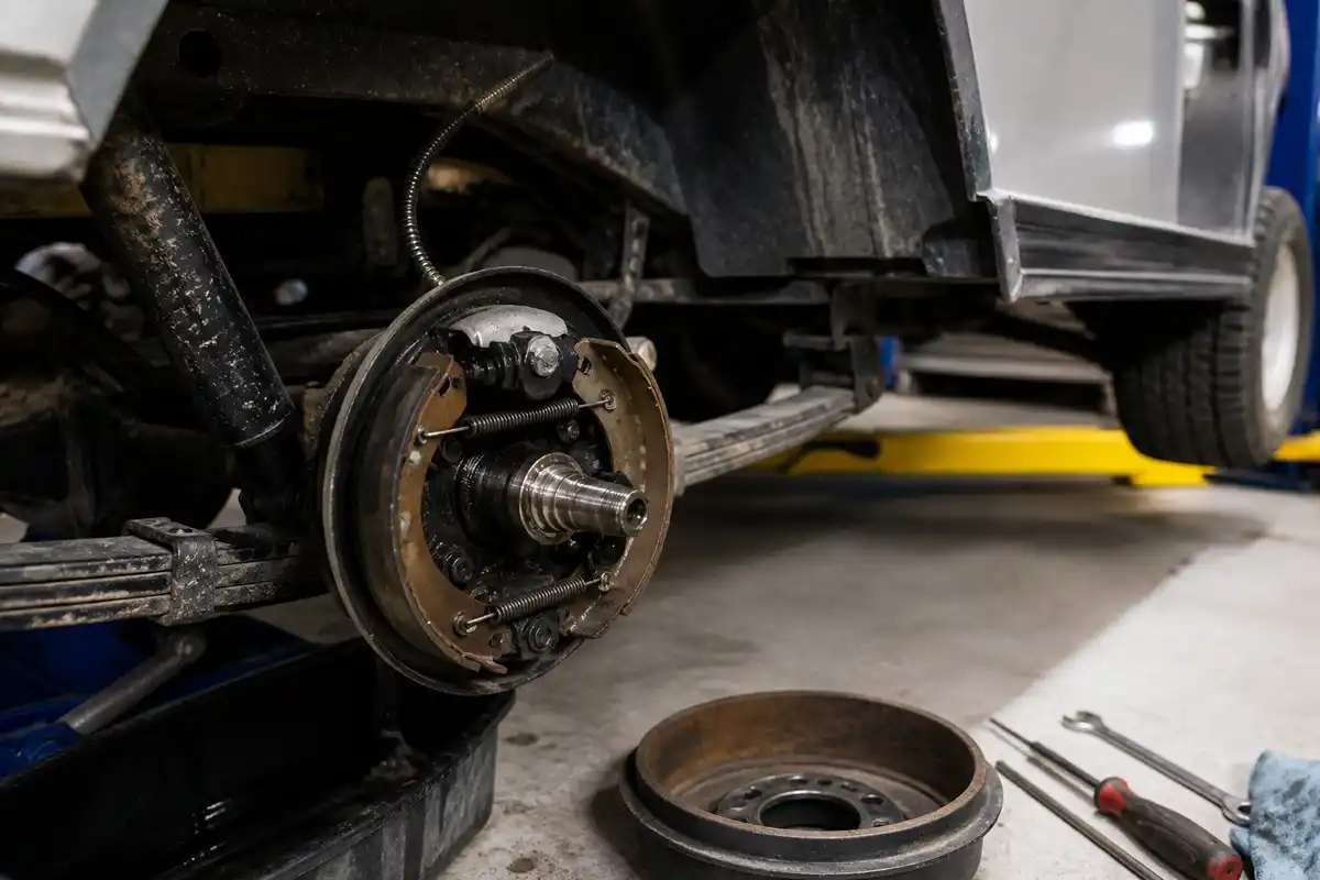 Read more about the article Golf Cart Brakes Dragging? Let’s Fix It Fast!